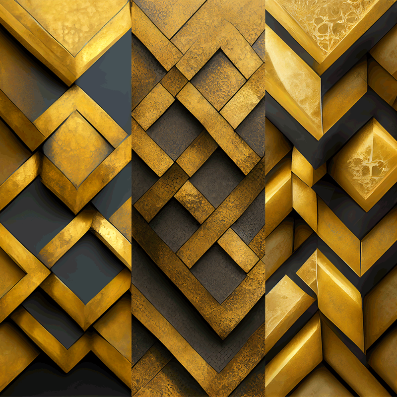 AI Gold #23 static token preview