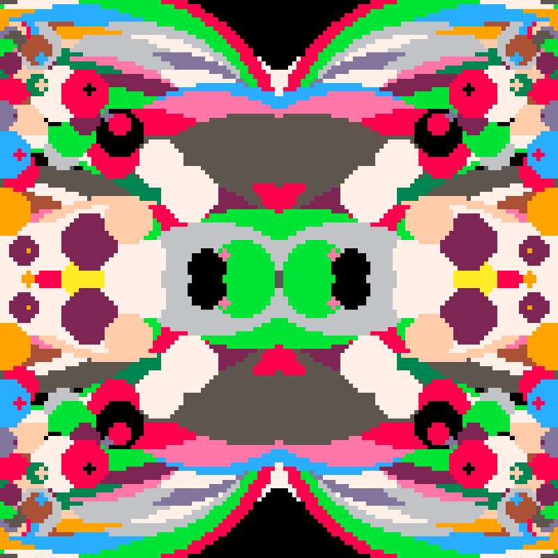 Rapid Psychedelic Inkblot Test Generator #6 static token preview