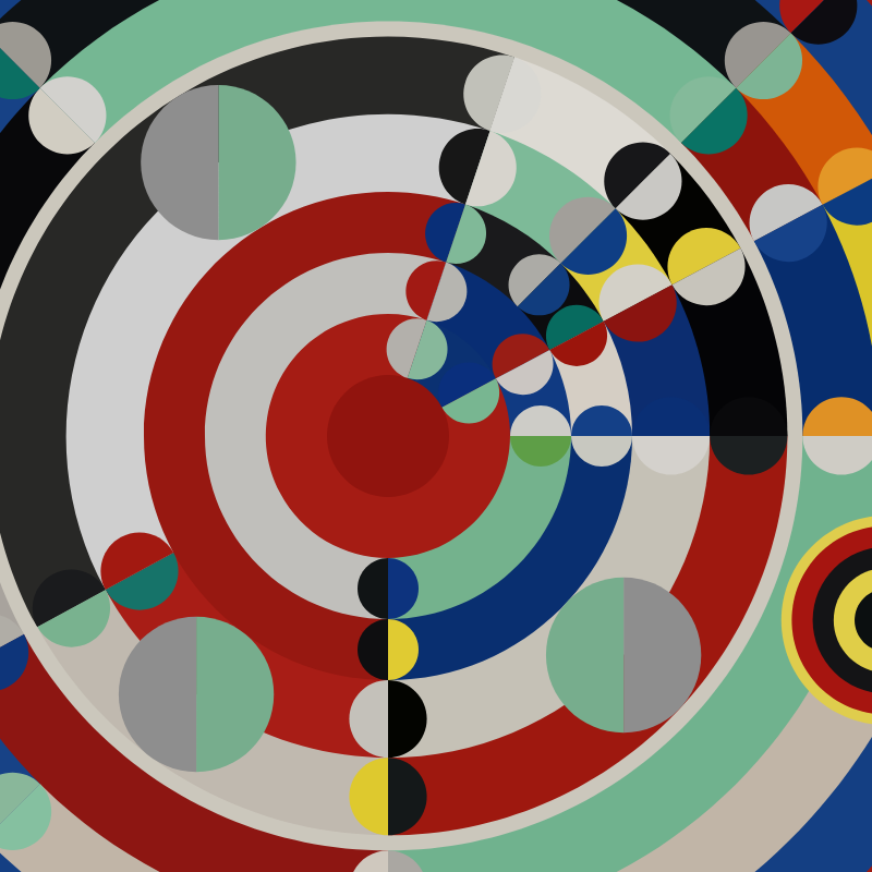 Delaunay's Relief-disques 1936-2022 #24 static token preview