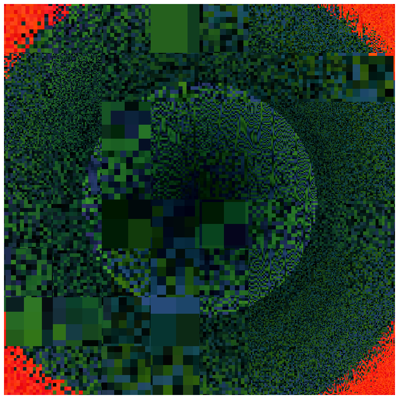 Sinister Planet Pixelated #1 static token preview