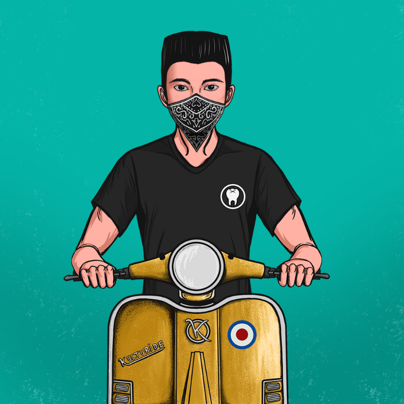 SCOOTER RIOT #2 static token preview