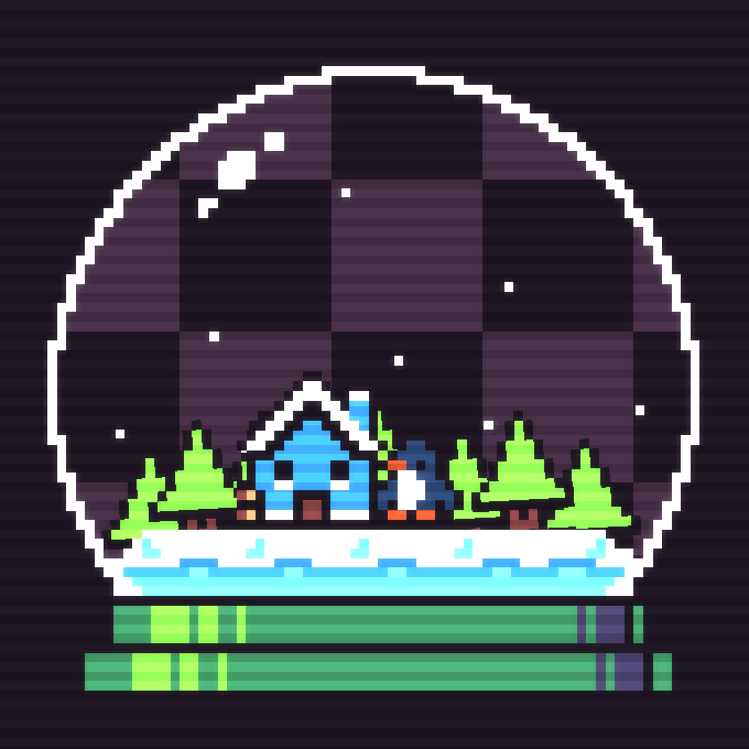 Snow Globe #10 static token preview