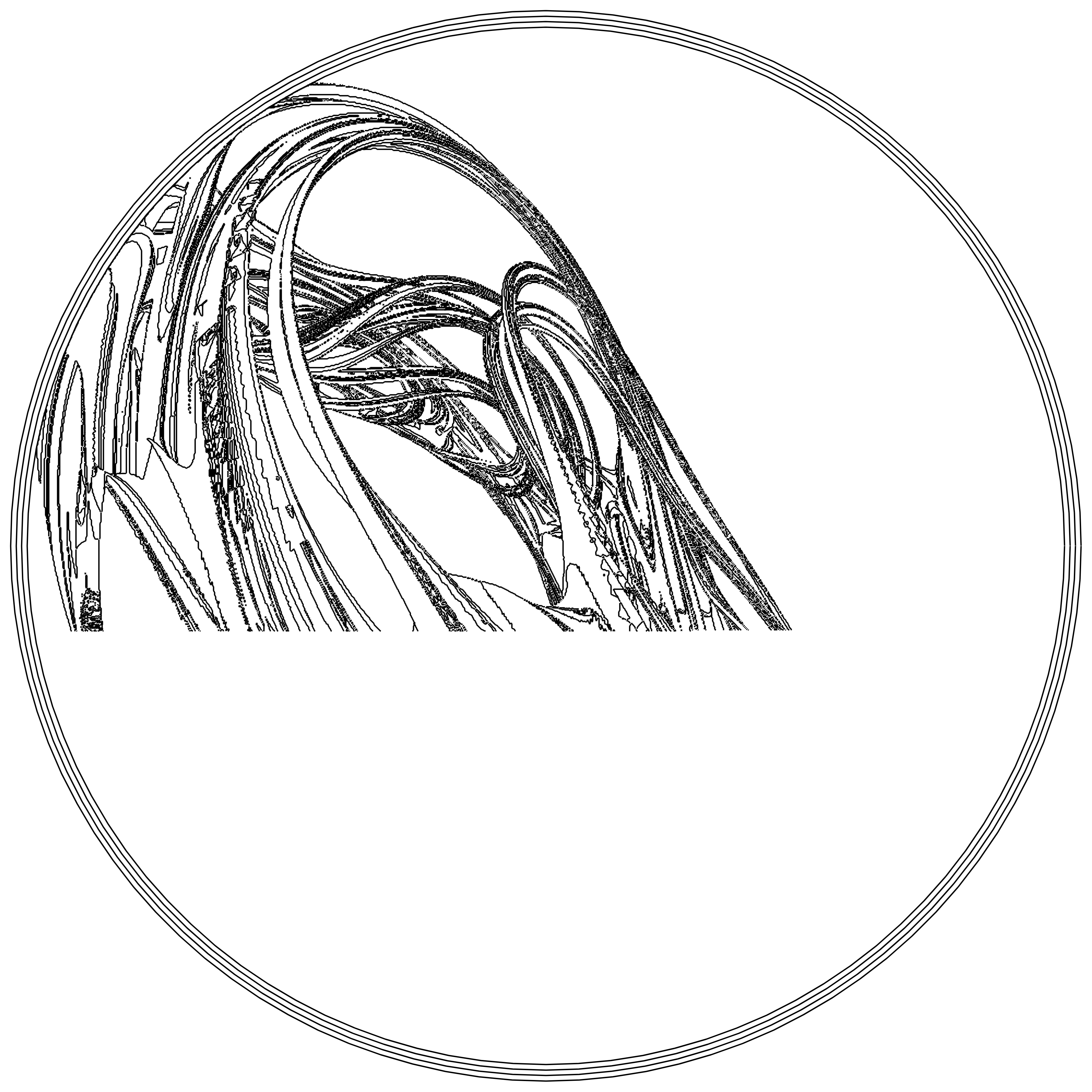 LL21 Fractal Contour #6 static token preview