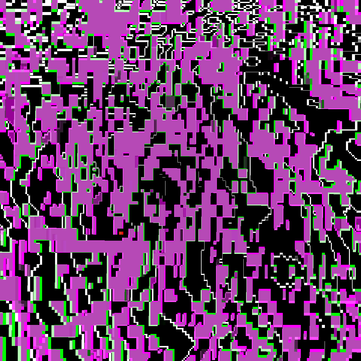 Pixel Topography #9 static token preview