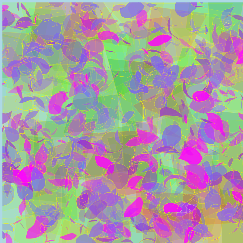 Leaves and glasses #9 static token preview