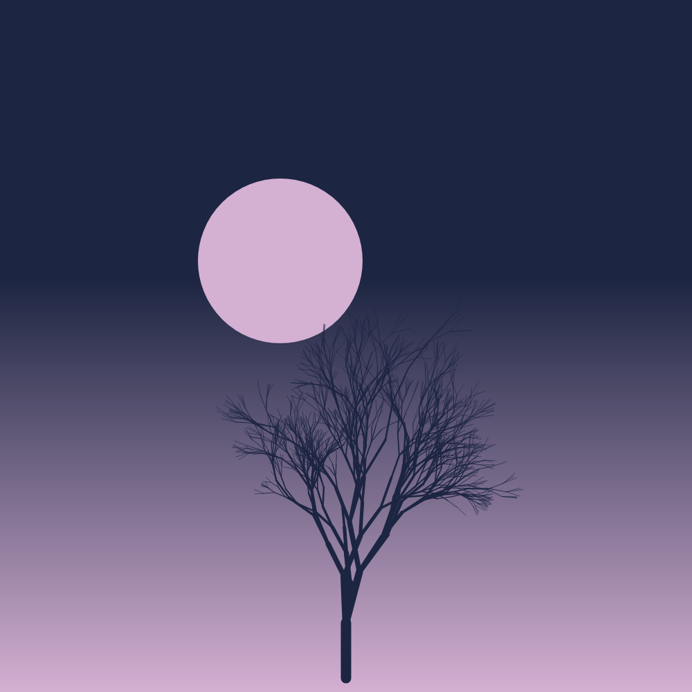 Sakura at night #3 static token preview