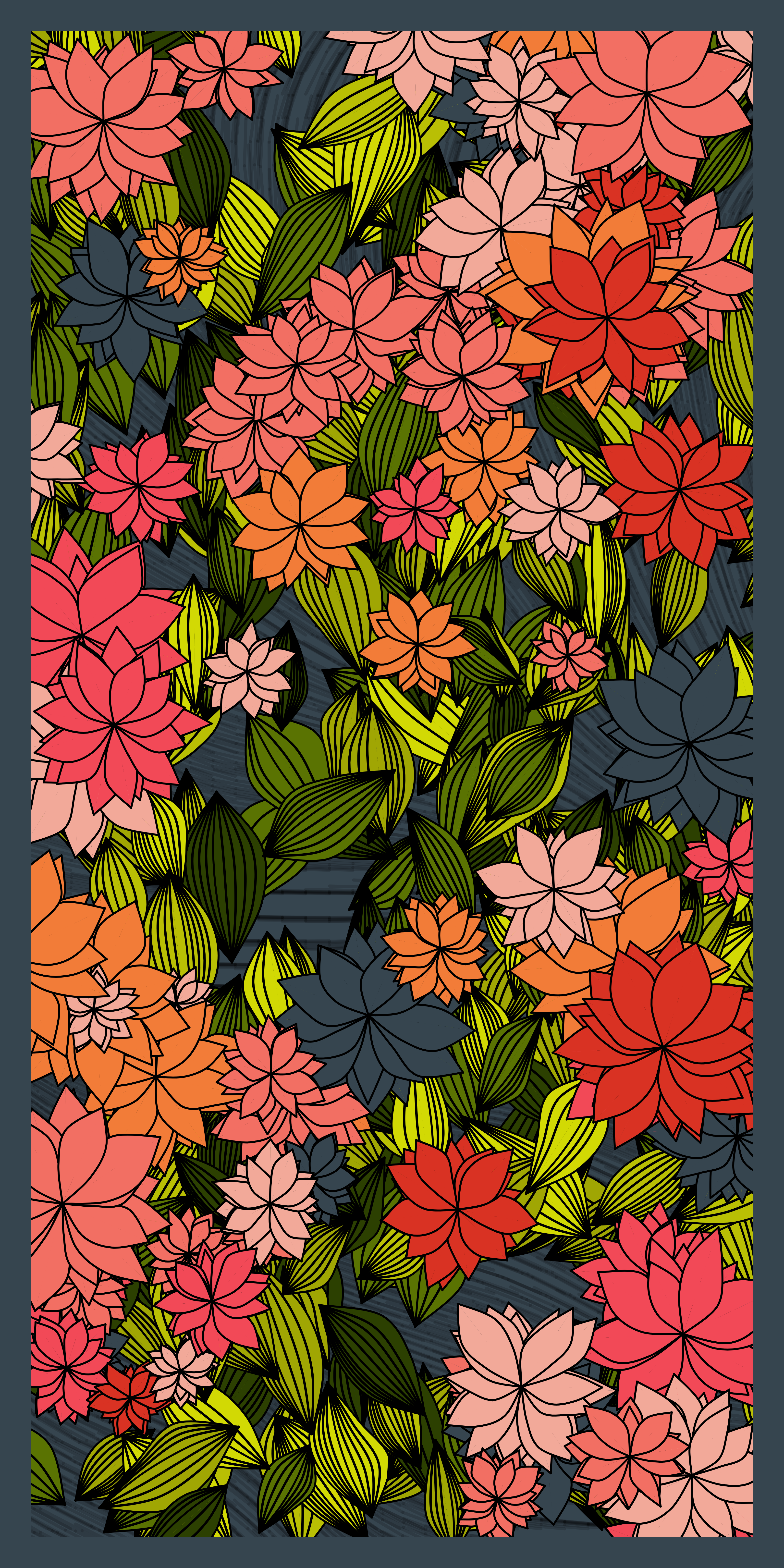 Fleurs dans le vent #2 static token preview