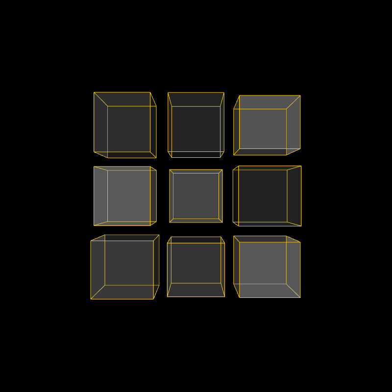 Boxed Spaces #17 static token preview