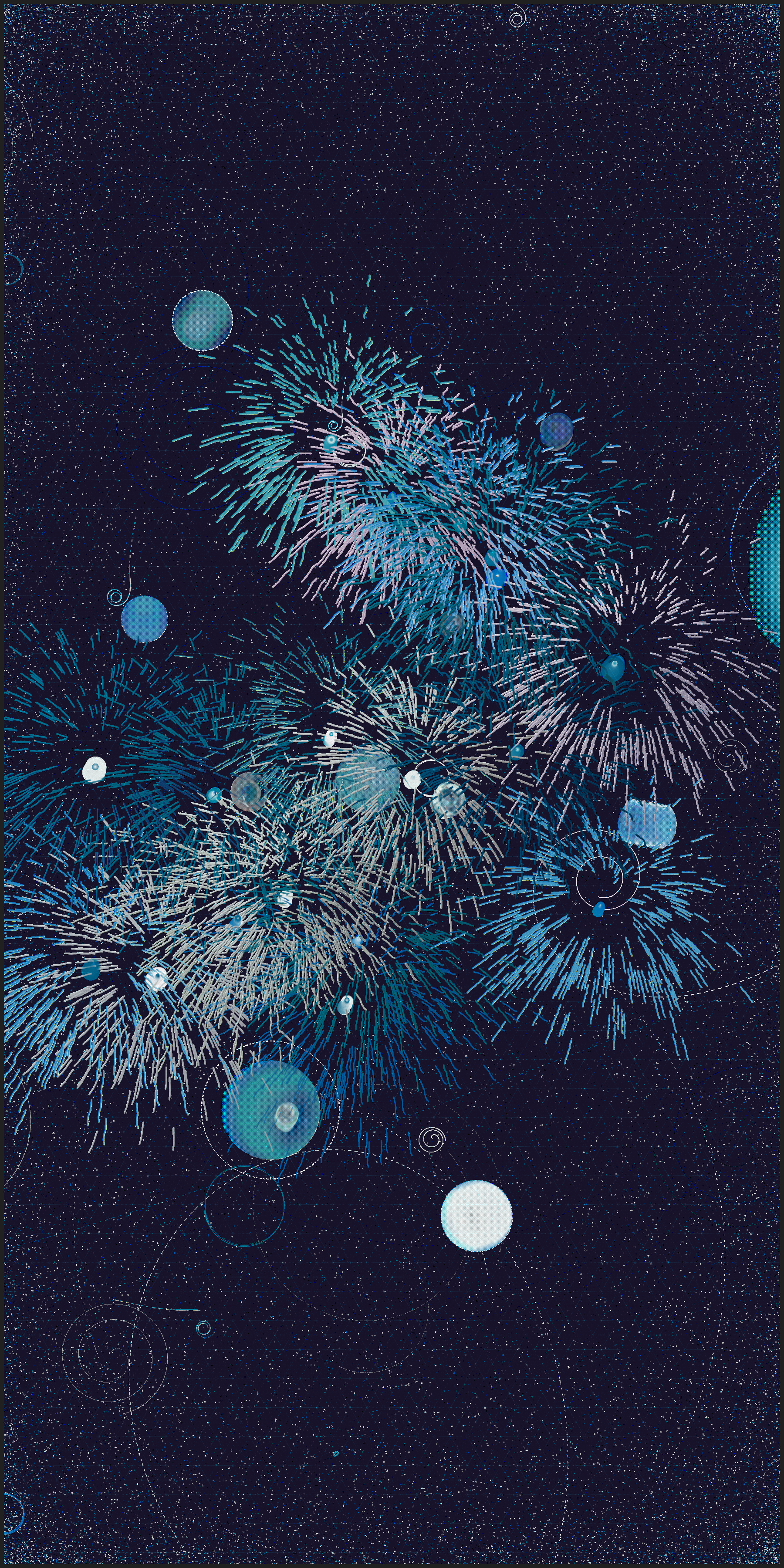 真夏の花火　Fireworks in Midsummer #25 static token preview