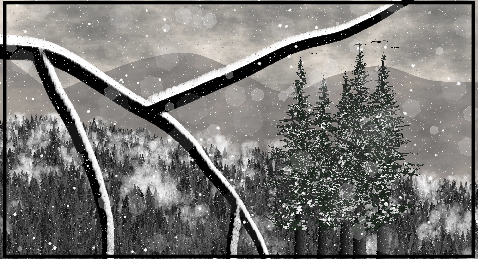The Weight of Winter #1 static token preview