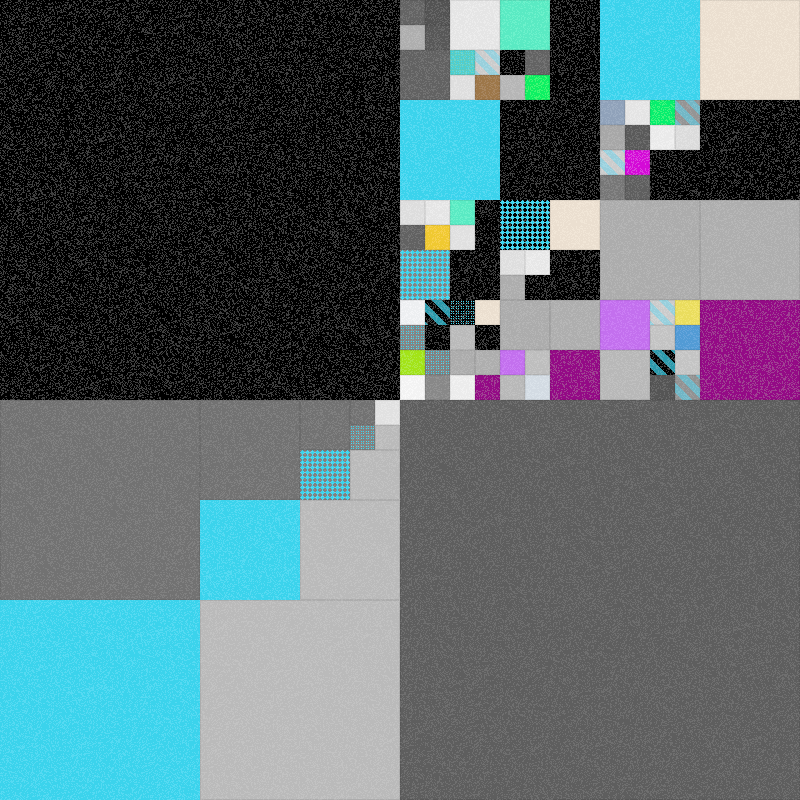 Brutalist Quads #14 static token preview