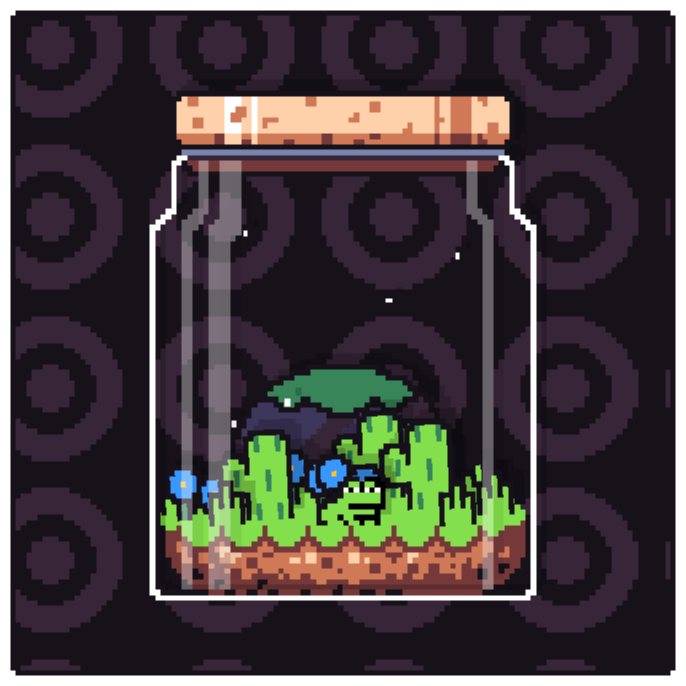 Toad Terrarium #18 static token preview