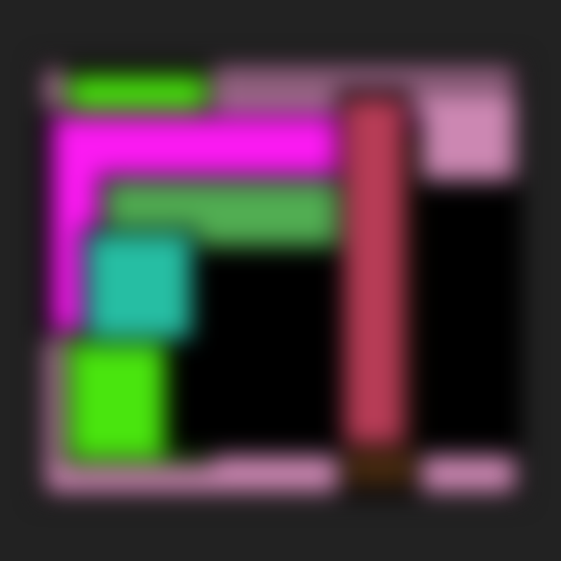 Mondrian Franke Blur #16 static token preview