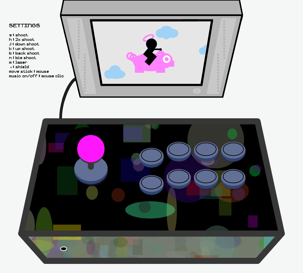 Arcade stick #15 static token preview