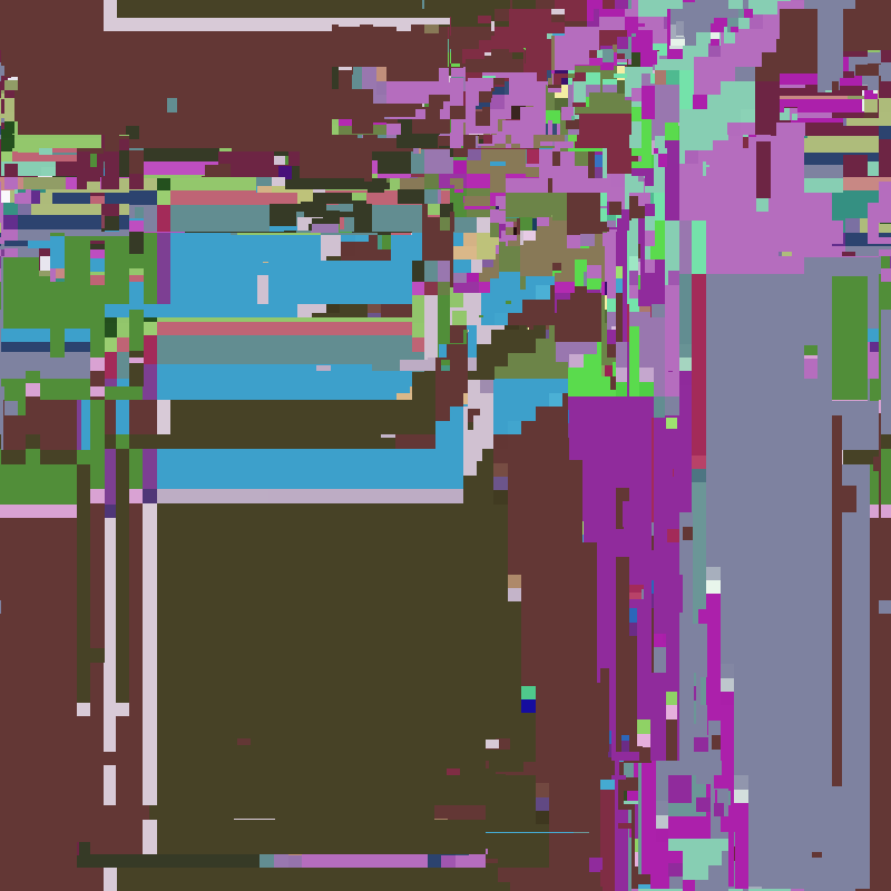 Cascade automata, pixel nature #3 static token preview