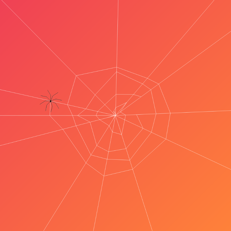 Weaving Spiders #9 static token preview