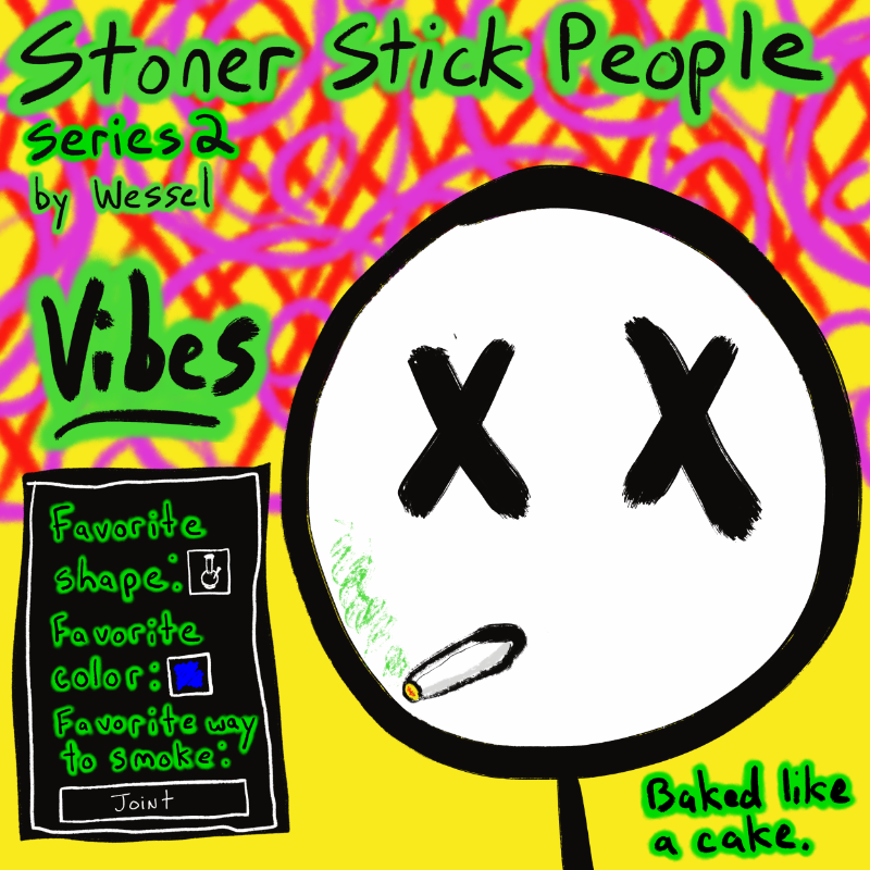 Stoner Stick People Series 2 #16 static token preview
