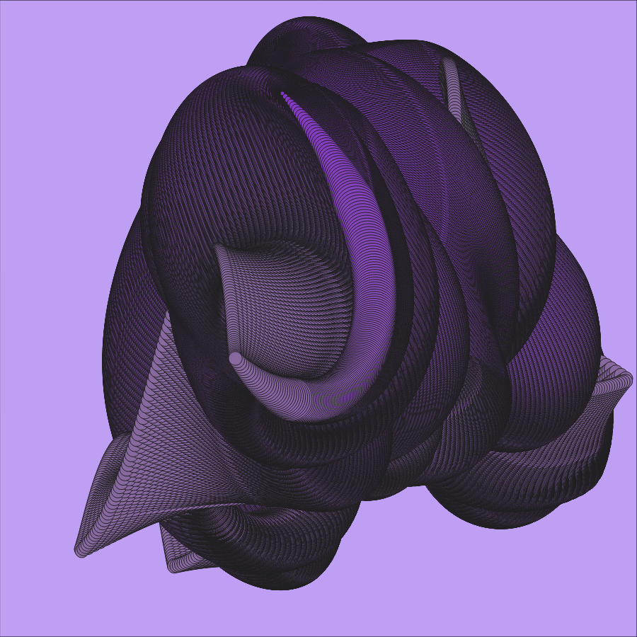 Warping Wobbling Worms #8 static token preview