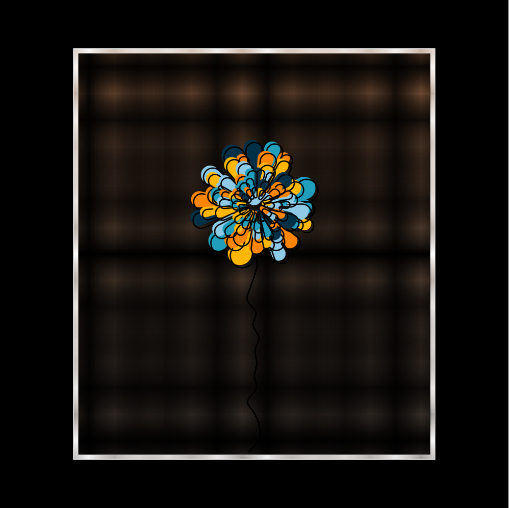 五彩向日葵 colorful sunflowers #6 static token preview