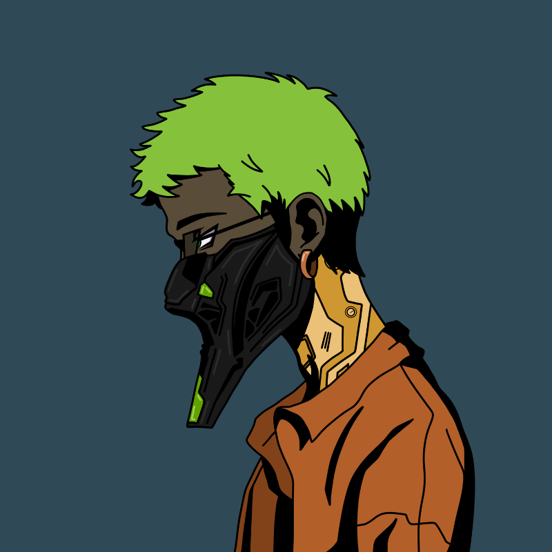Cyber Tezurais #25 static token preview