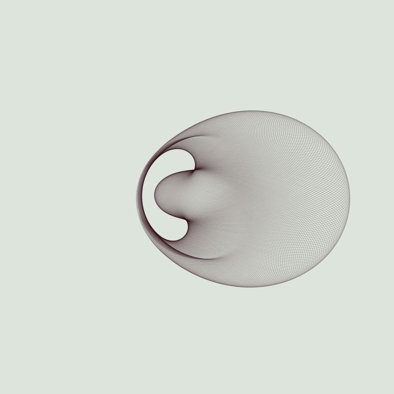 Le Blob Moiré #19 static token preview