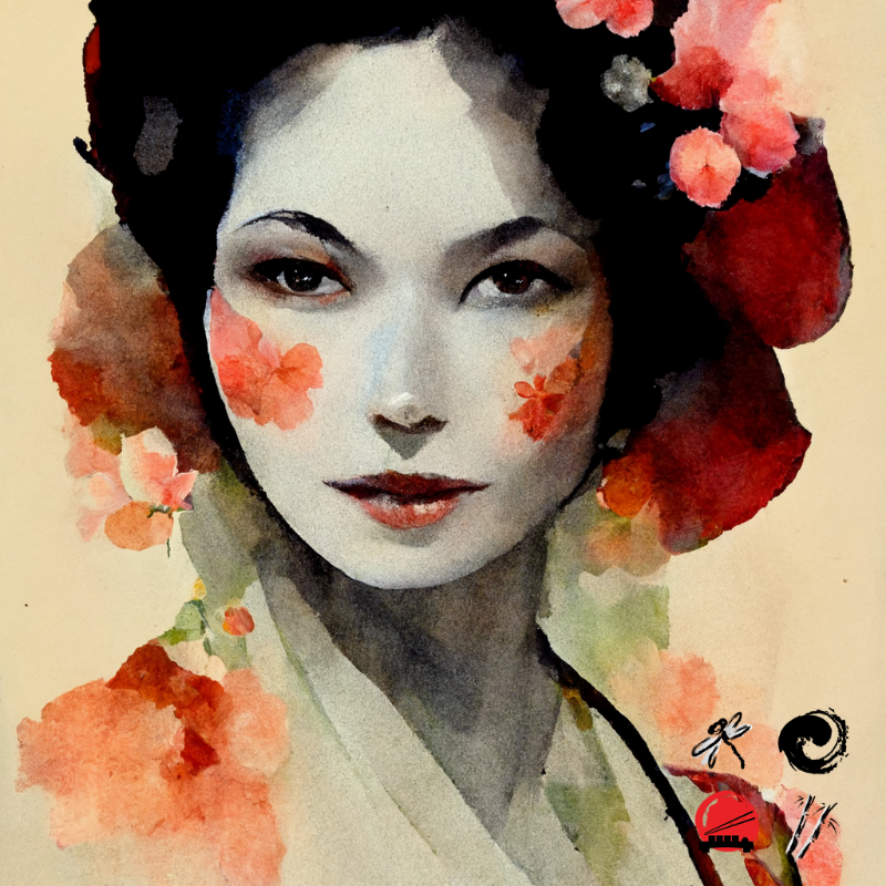 Spring Geisha #11 static token preview