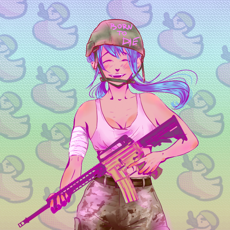 Waifu with a raifu! #12 static token preview
