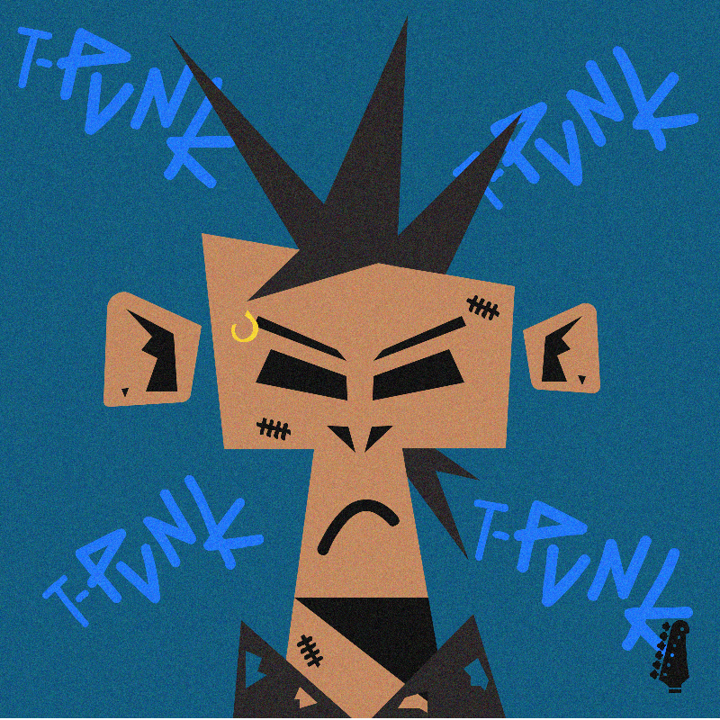 T-Punk #23 static token preview