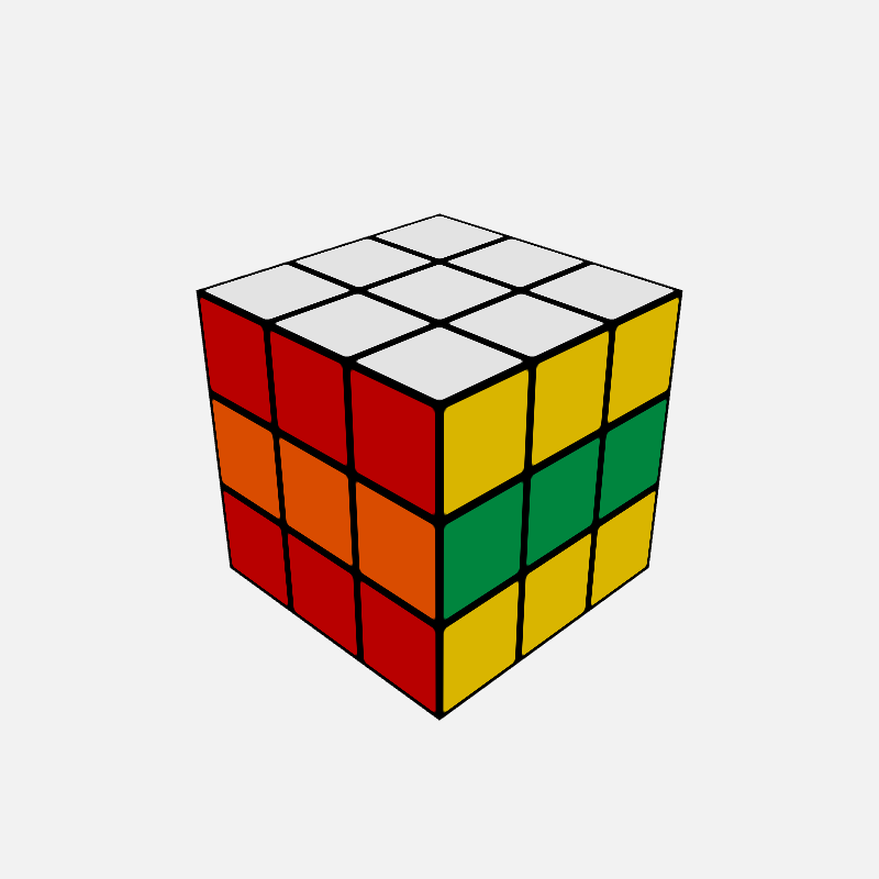 Rubik's Cube #18 static token preview