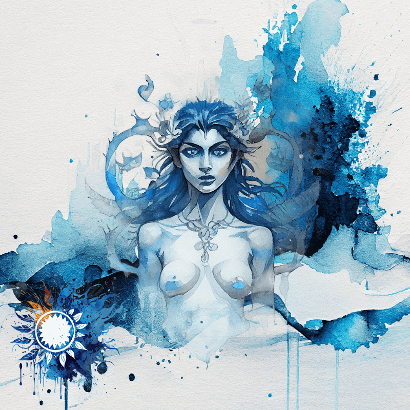 Shakti in Blue #5 static token preview