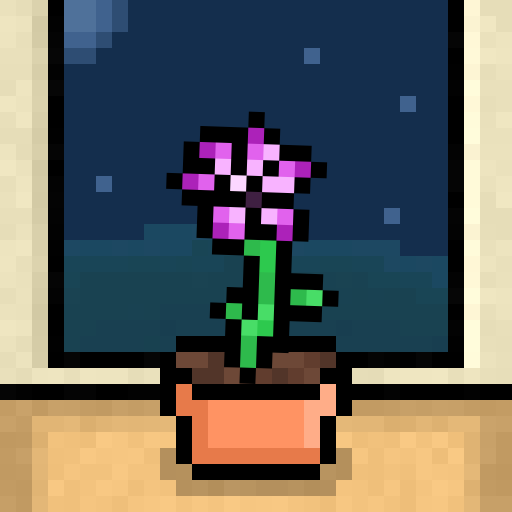 Pixel Flowers #24 static token preview