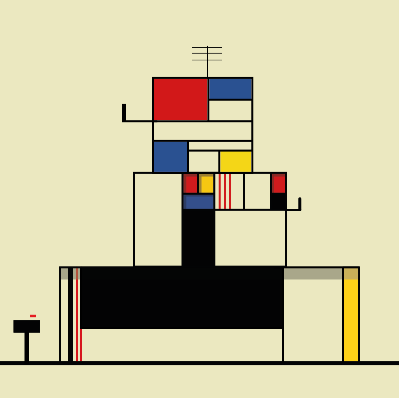 The Mondrian’s Houses #1 static token preview