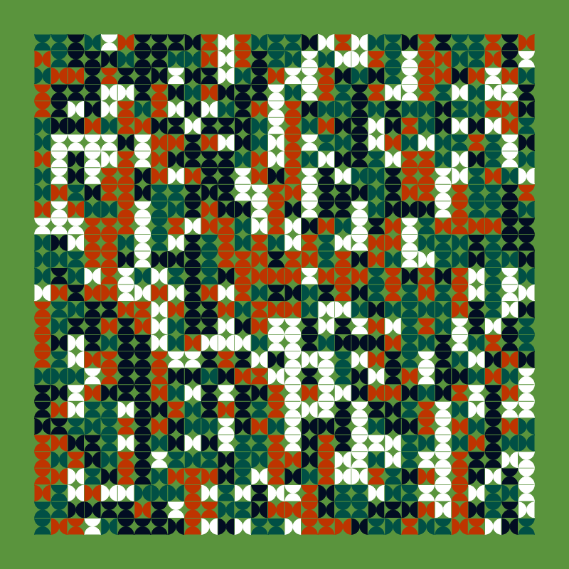 Mid-Century pattern #7 static token preview