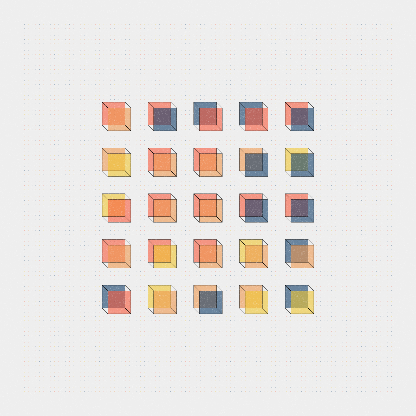 Unsolicited abstraction of modern times #12 static token preview