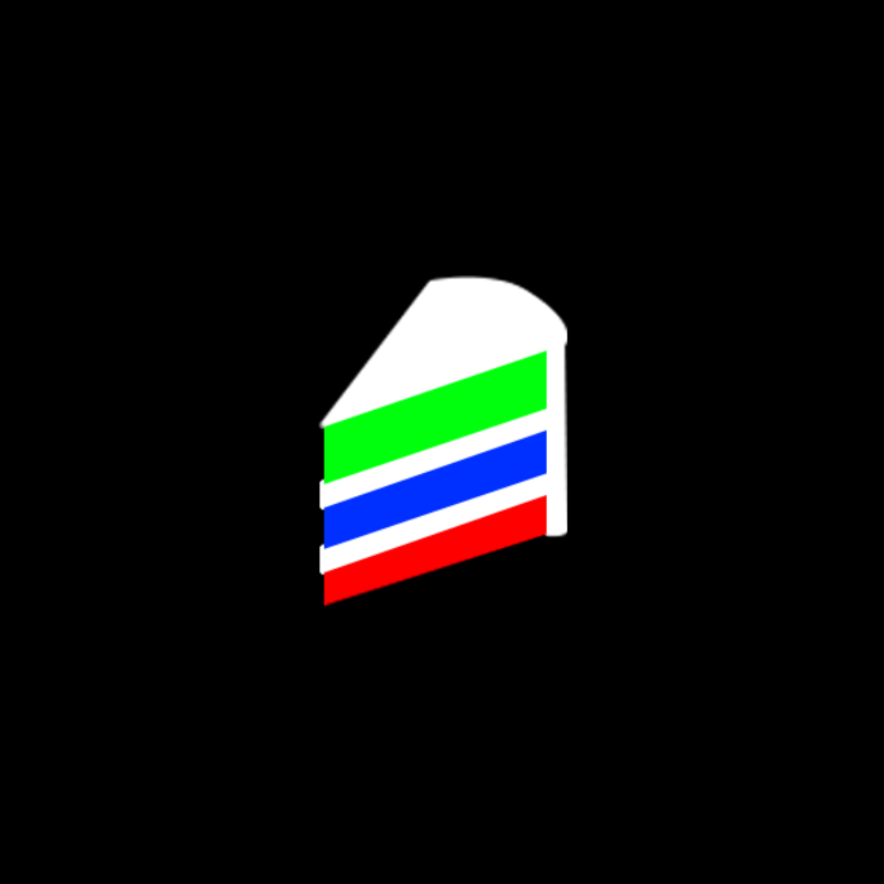 RGBirthday elementary piece of cake #10 static token preview