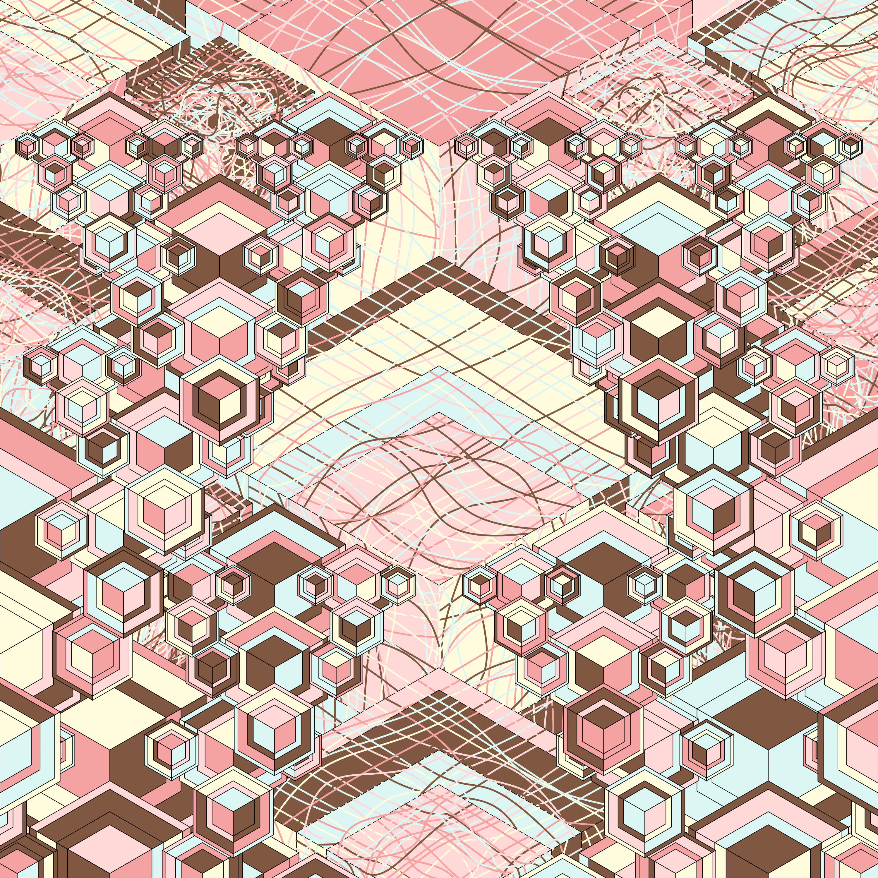 cubes #1 static token preview