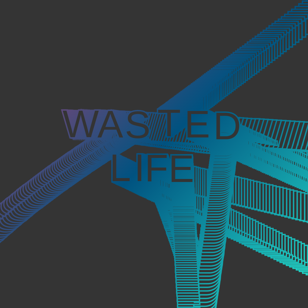 wasted life #5 static token preview