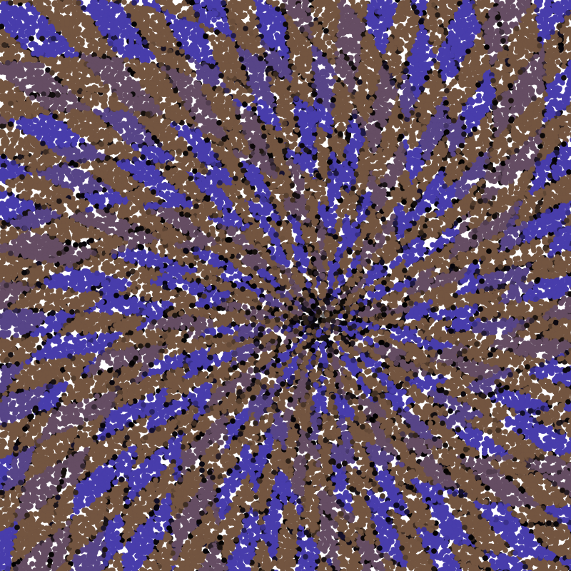 Mosaic or stained glass drops #18 static token preview