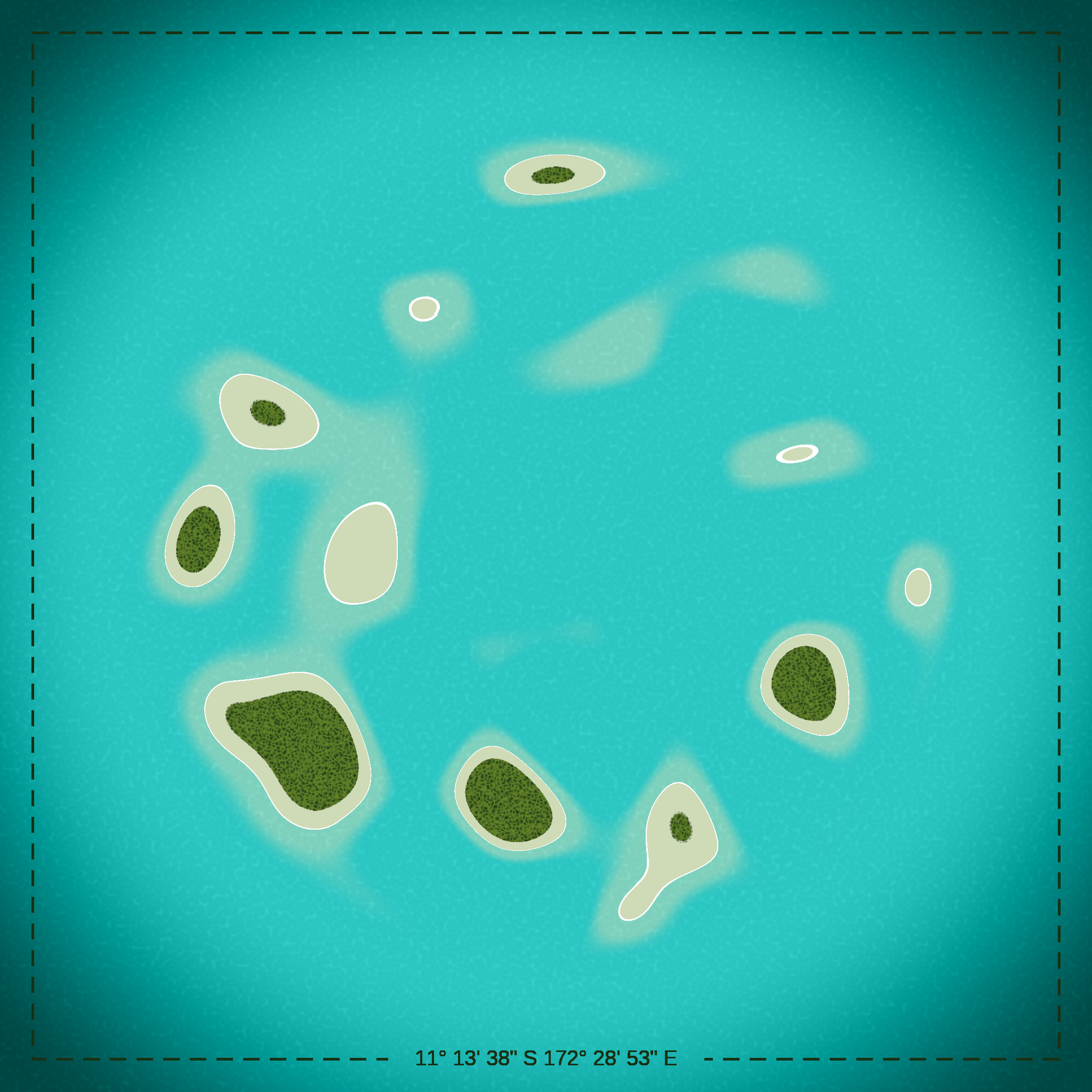 Undiscovered Archipelago #7 static token preview