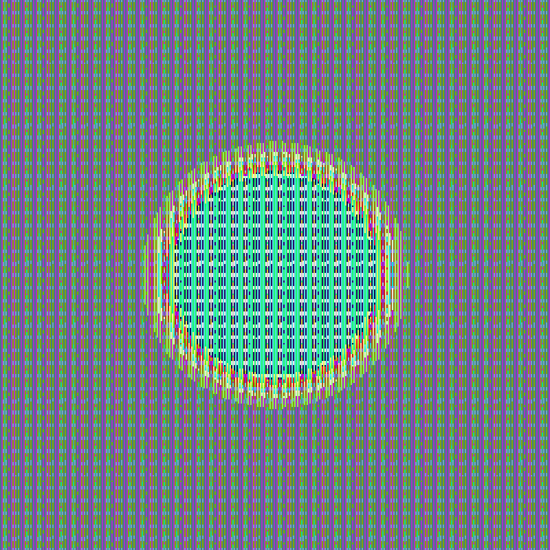 Pixelated Orb #15 static token preview