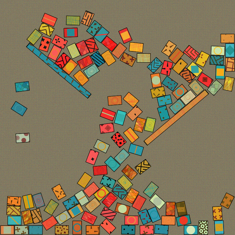 Collisions: Art plus Physics #57 static token preview