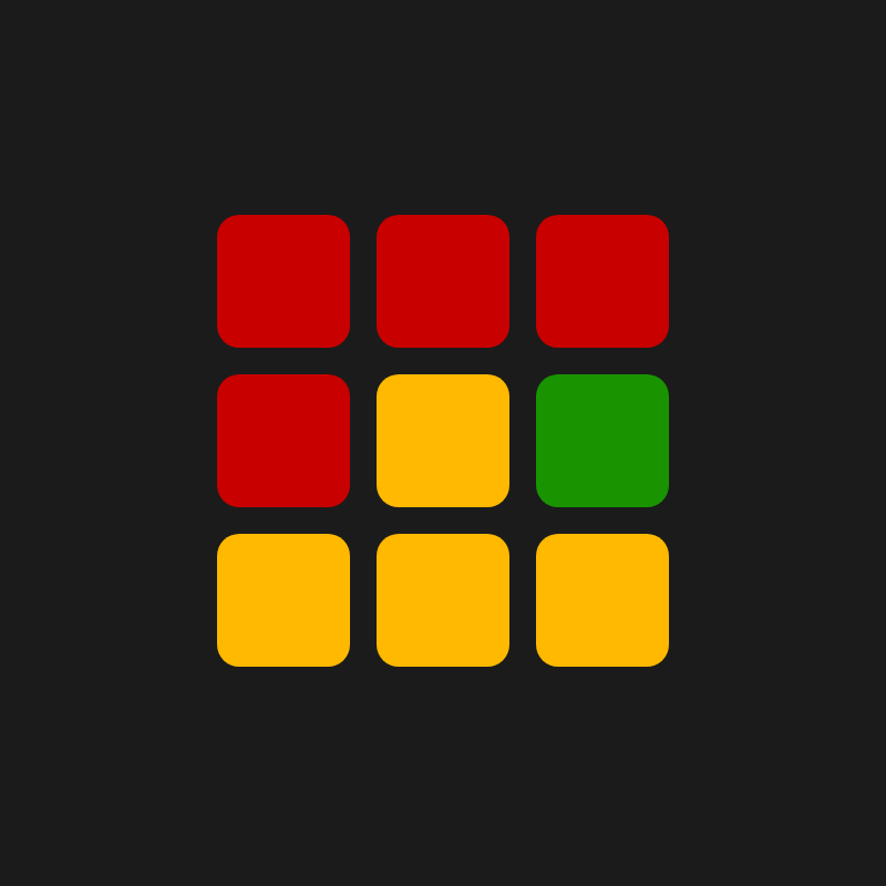 Rubik's Cube #6 static token preview