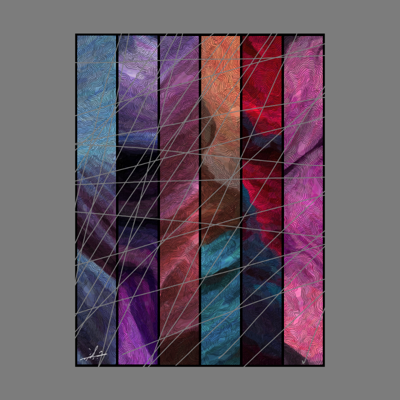 Surrounded by gray color #1 static token preview