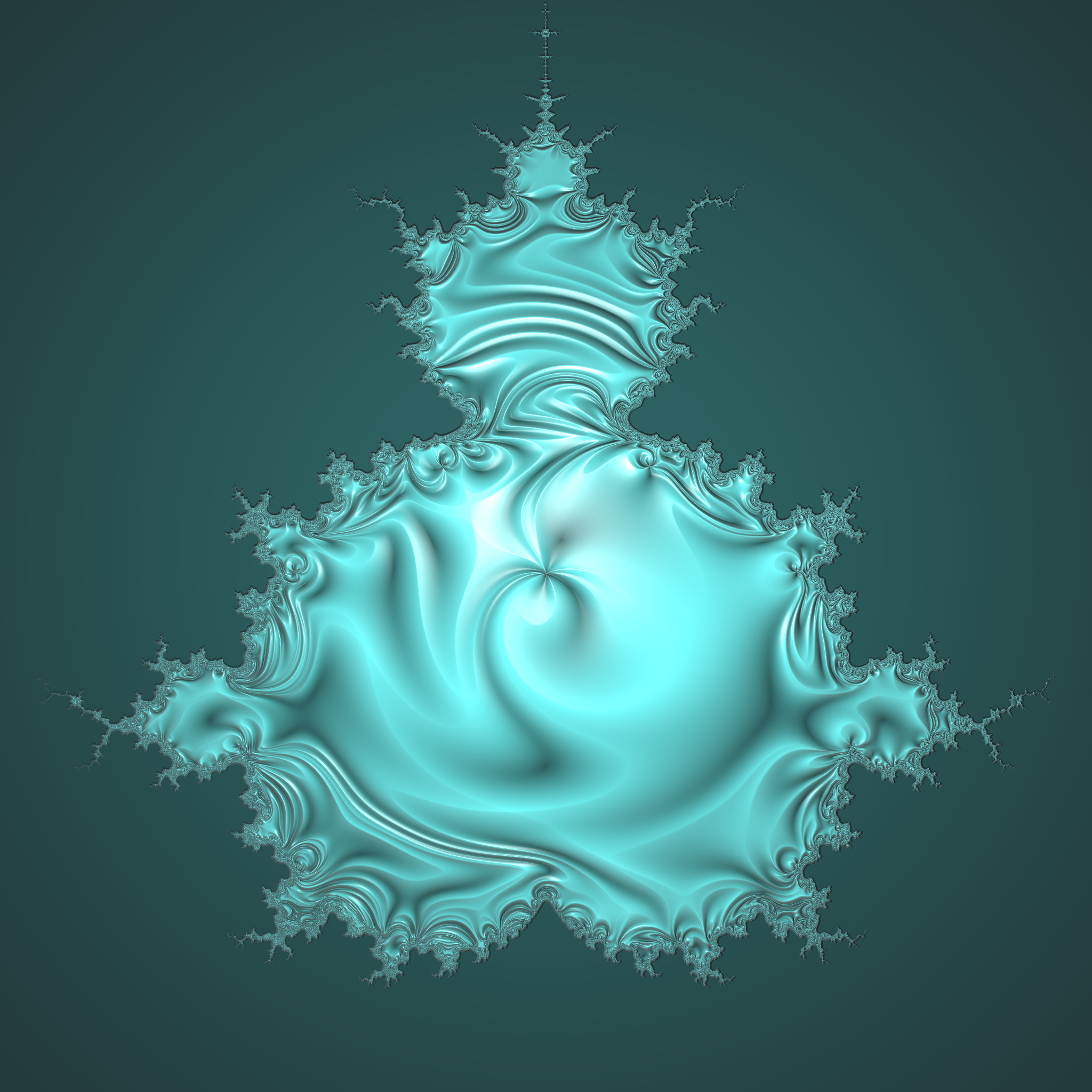Warped Mandelbrot Fractal #23 static token preview