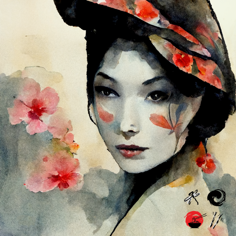 Spring Geisha #17 static token preview