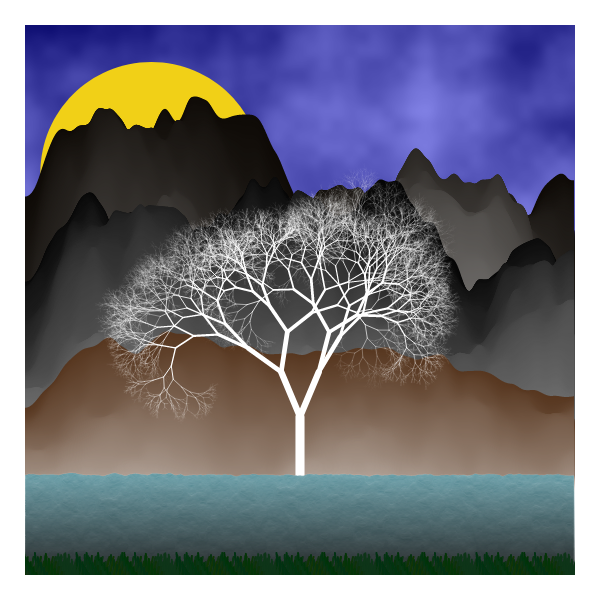 Landscape #8 static token preview
