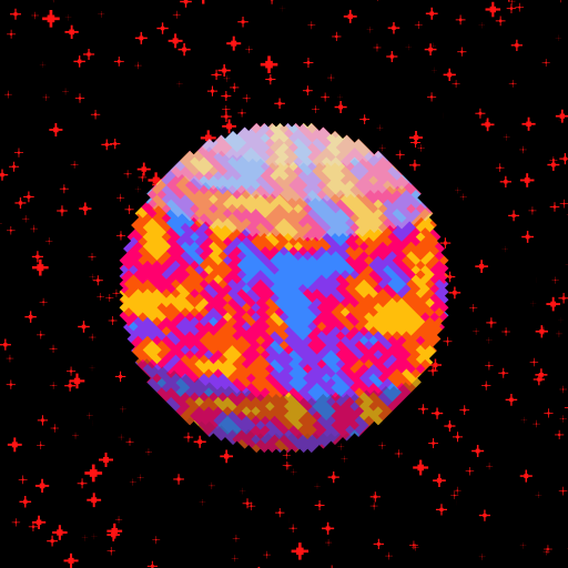 Pixel Planets #19 static token preview