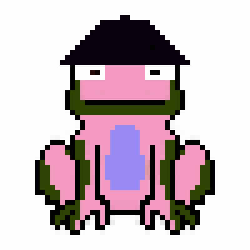 Whimsical Frog Family #5 static token preview