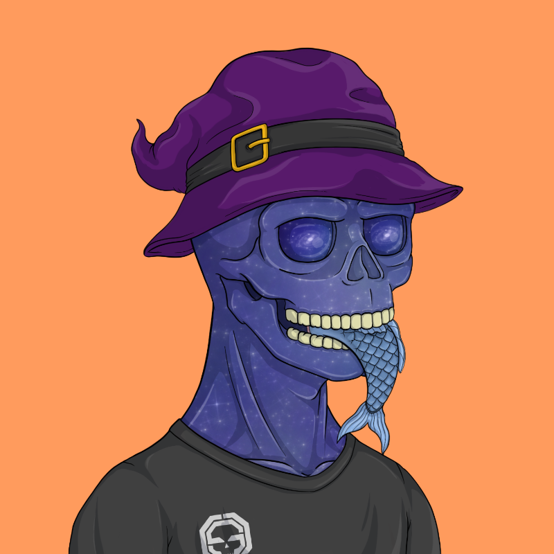 crazy skull club #14 static token preview