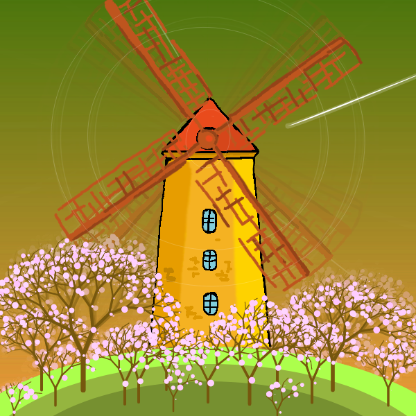Tree Desiring Calm but Wind Restless #24 static token preview